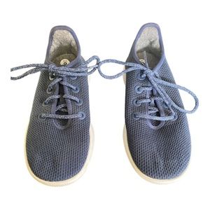 Allbirds Tree Runners Size 9 Blue Eucalyptus Mesh Tennis Shoes